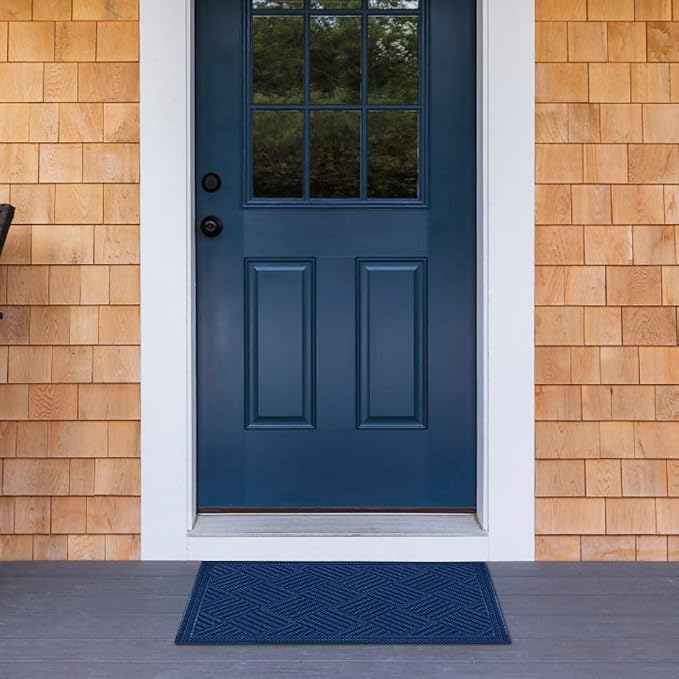 Mibao Front Door Mat, Dirt Trapper Welcome Mat - Image 6