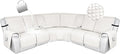 HDCAXKJ 100% Waterproof Reclining Sectional Couch Covers L Shape Recliner Sofa by HDCAXKJ