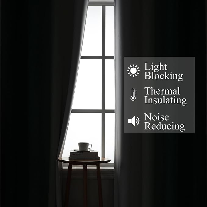 Estelar Textiler Ombre Greyish White and Green Blackout Curtains & Drapes - Image 3