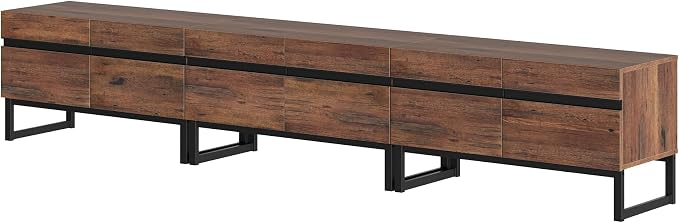 WAMPAT Modern TV Stand for 32-110 Inch TVs, Wood Entertainment Center - Image 10