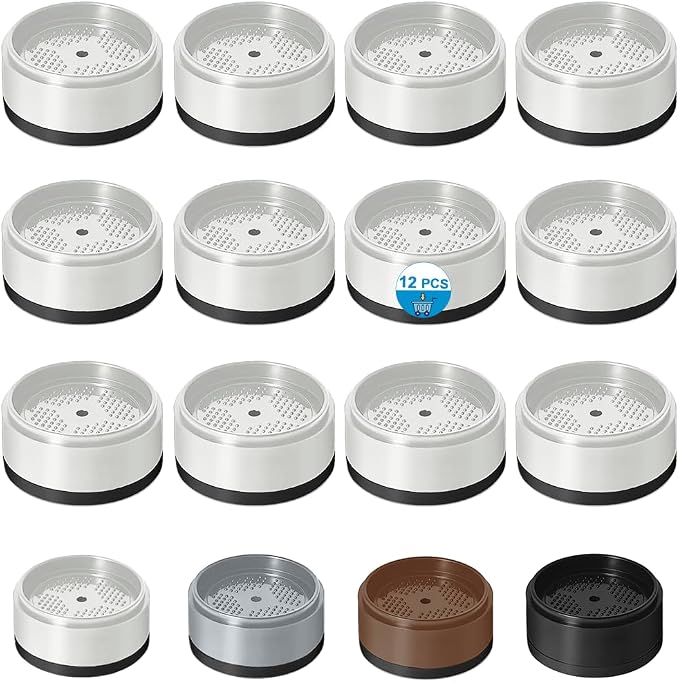 Bed Risers 1 inch, 2 inch, 3 inch, 4 inch Heavy Duty, Adjustable Furniture Riser by EGTTGIN