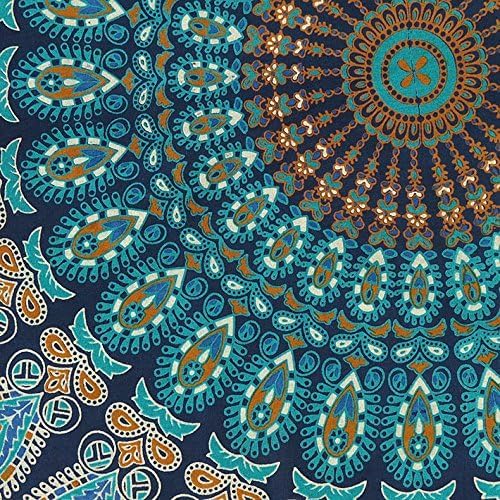 Mandala Floor Pillow Cover Meditation Cushion Seating Throw Hippie Round - Image 8