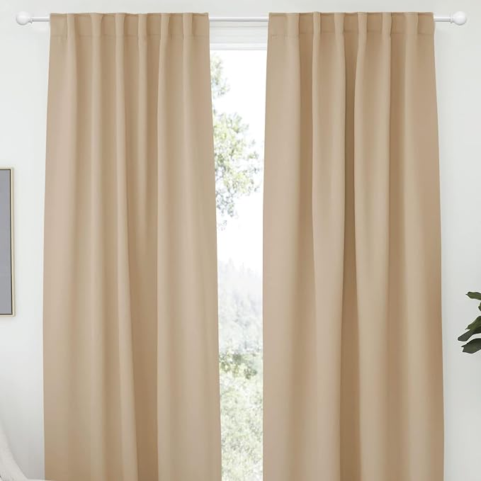 White Curtain Rods for Windows 30 to 62 inch, Splicing Adjustable 5/8 Diameter - Image 6