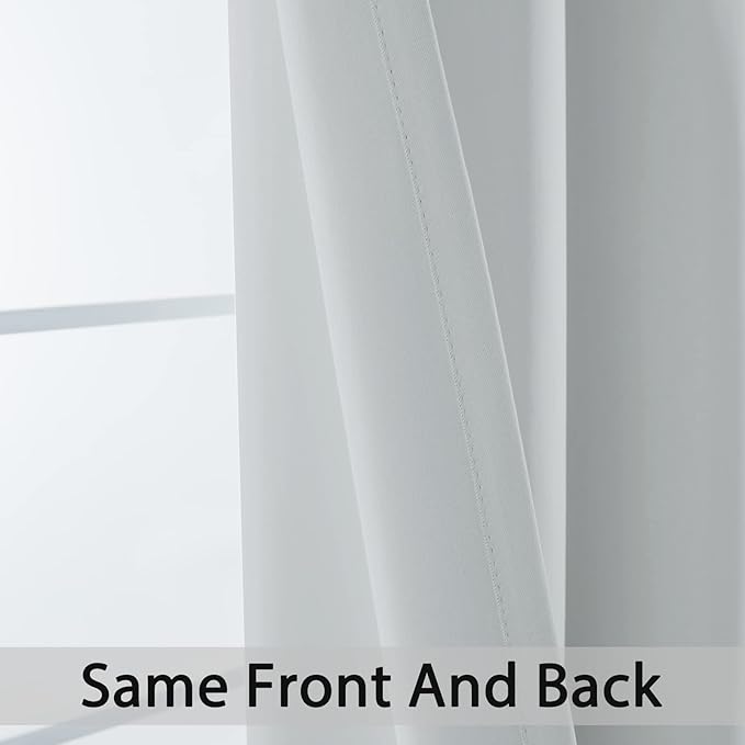 Yakamok 84 Inch Length Room Darking Curtains - Image 3