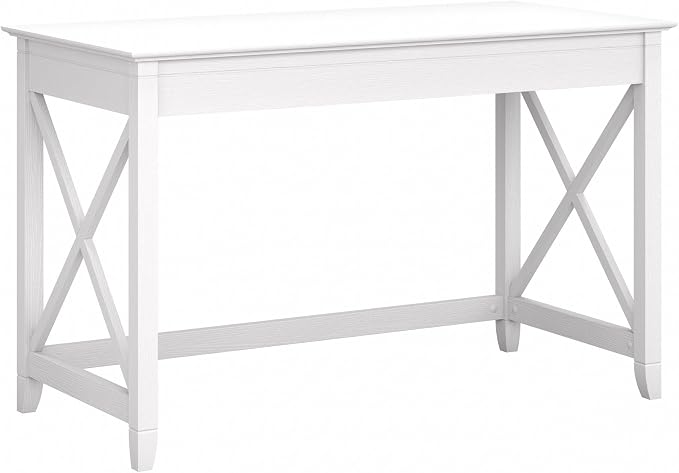 Bush Home Key West 48W Writing Desk in Pure White Oak by BushHome