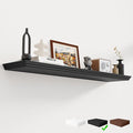 Fun Memories Floating Shelves 48 Inch Long, 9.3 Inch Deep Classic Crown Molding by FunMemories