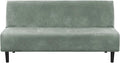 H.VERSAILTEX Real Velvet Futon Cover Armless Sofa Covers Sofa Bed Covers by HVERSAILTEX