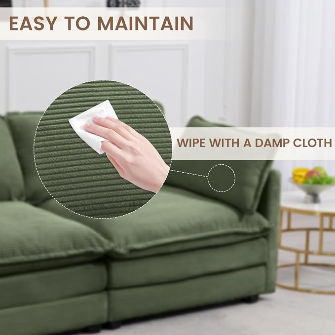 ROWHY Sectional 2 Seat Cloud Loveseat - Image 6