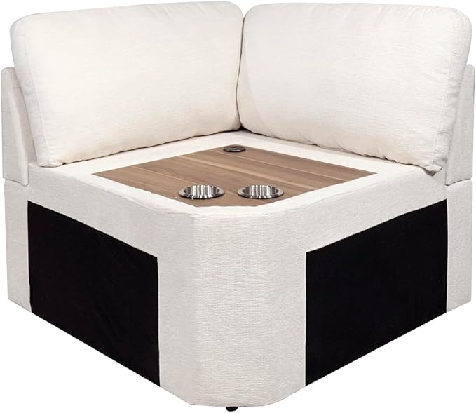 Ball & Cast 116" Oversized Modular Sectional Sofa, Large Chenille Upholstered - Image 6