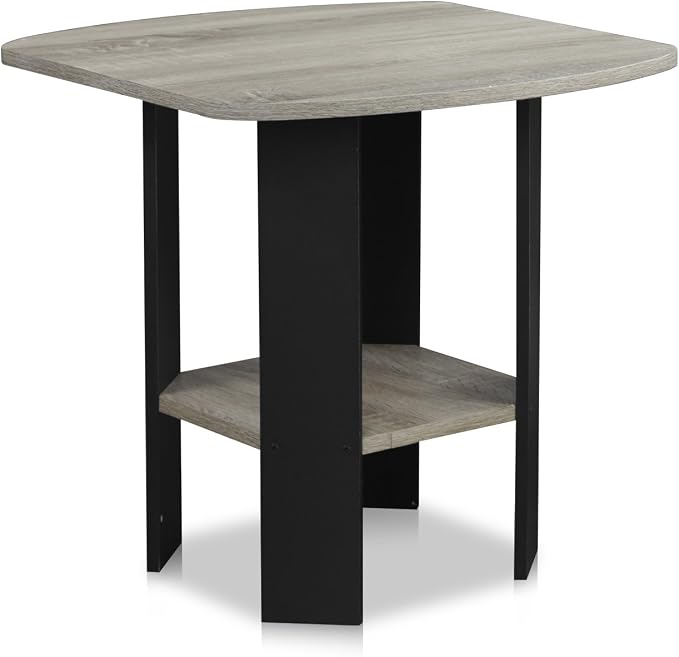 Furinno SIMPLE DESIGN Side Table, 2-Tier Modern End Table - Image 6