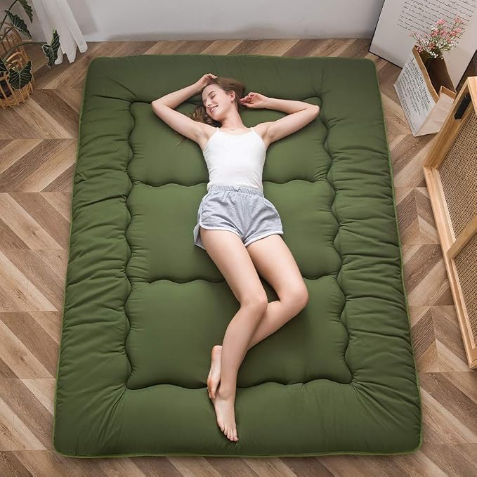 MAXYOYO Japanese Futon Mattress Twin Size Floor Mattress, Thicken Tatami Mat by MAXYOYO