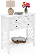 Alaterre Furniture Coventry 32" Wood Entryway Console Table by AlaterreFurniture