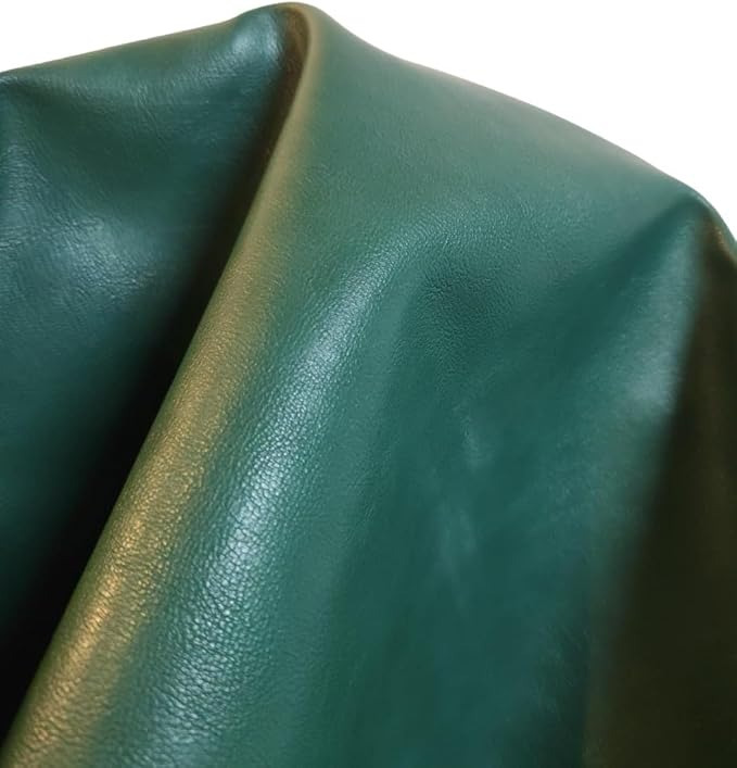 Soft Faux Vegan PU Nappa Leather Fabric by the Yard Synthetic Pleather 0.9 mm - Image 5