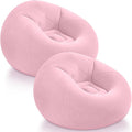 Realspring Inflatable Bean Bag Chairs Outdoor Blow up Camping Chairs Inflatable by Realspring