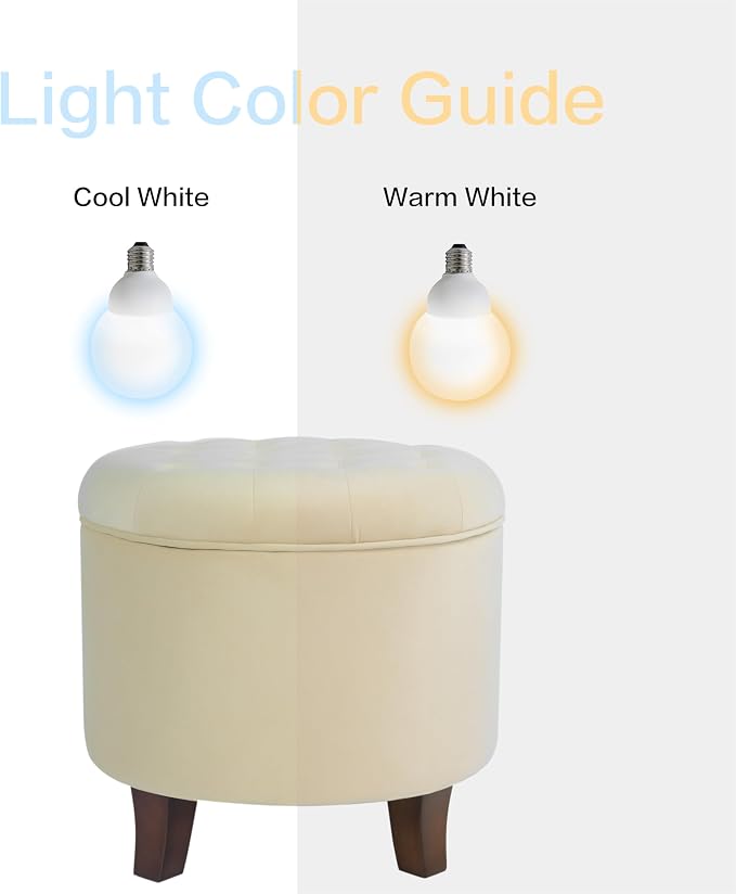 Homepop Home Decor | Upholstered Round Velvet Tufted Foot Rest Ottoman | Ottoman - Image 5
