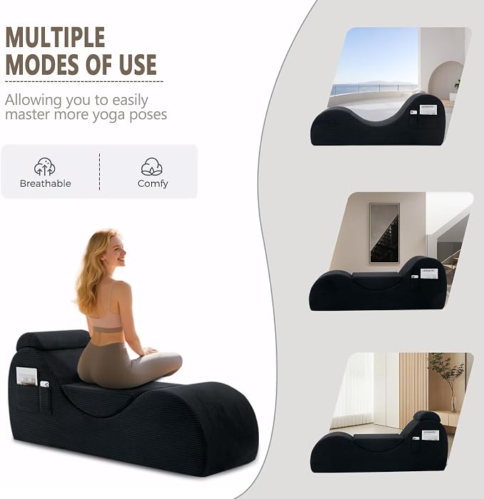 Yoga Chair Lounge for Adult, Ergonomic Chaise Lounge Chair - Image 4
