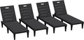 Greesum Outdoor Chaise Lounge Chairs Set of 4 by BuynowfromGreesum