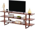 Welnow Bamboo TV Stand for Up to 65 Inch, Mid Century Modern Entertainment by LifeGetsBetterWithWelnow