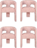Jofran Gwen Jacquard Upholstered Accent Chair, Modern Luxury Plush Sculptural by Jofran+Inc.