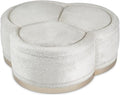 MICHAEL AMINI Malibu Crest Faux-Suede Cocktail Ottoman by Michael+Amini