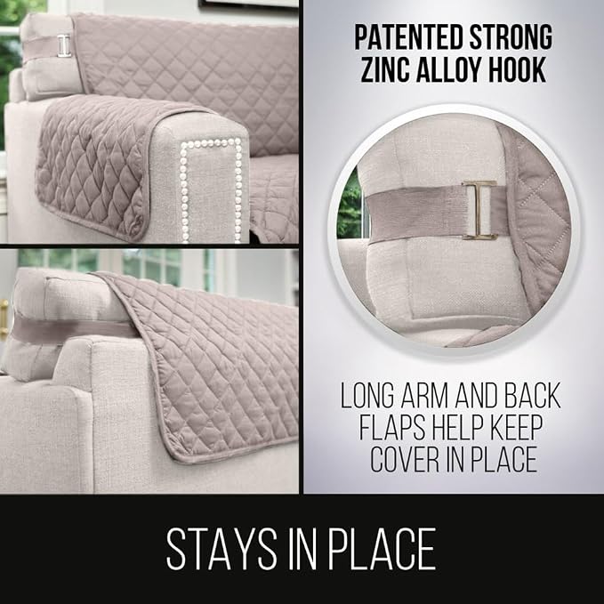 Sofa Shield® Couch Slip Covers for Dogs, Reversible Furniture Protector - Image 4