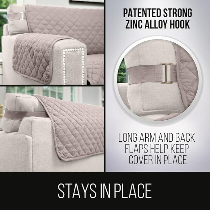 Sofa Shield® Couch Slip Covers for Dogs, Reversible Furniture Protector - Image 4