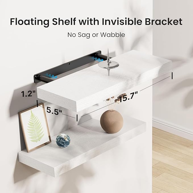 AMADA HOMEFURNISHING Floating Shelves, Wall Shelves - Image 3