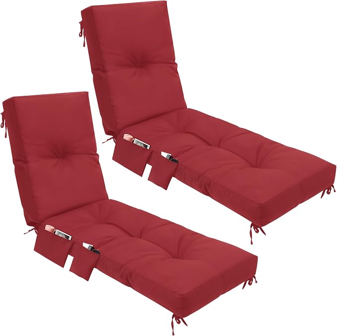 Outdoor Chaise Lounge Cushions by Kigley