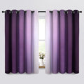 Yakamok Thermal Insulated Ombre Curtains 63 Inch Length 2 Panels, Room by Yakamok