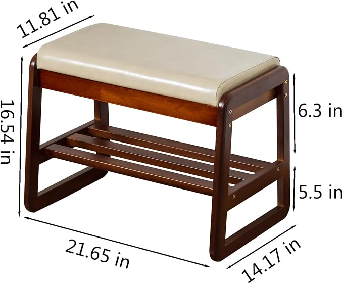 SOBIBO Shoe Bench with Storage - Image 2
