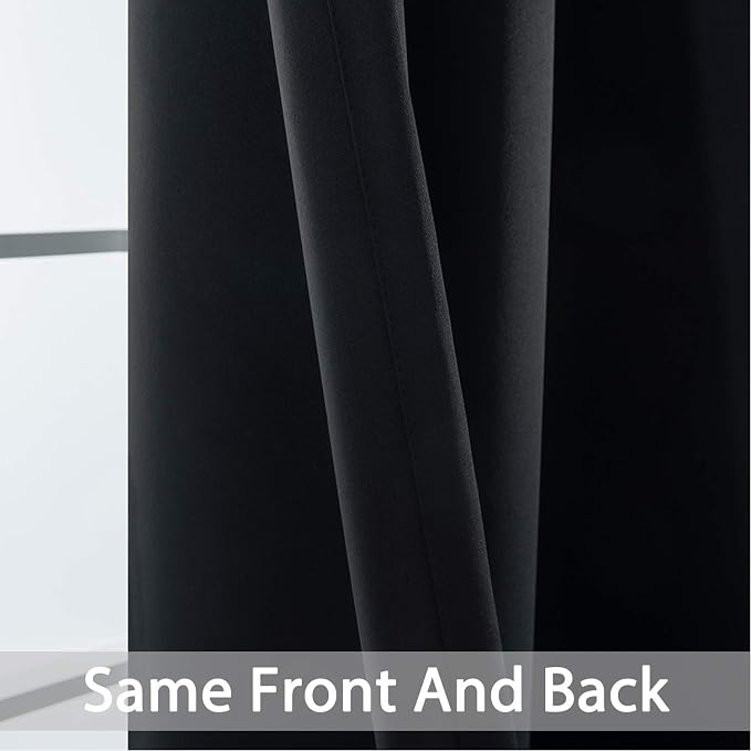 Yakamok Blackout Sliding Glass Door Curtains, Thermal Insulated Window - Image 7