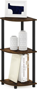 Furinno TURN-N-TUBE Corner Shelf, 3-Tier Corner Bookshelf, Display Storage by Furinno-FitsYourSpaceFitsYourBudget