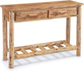 CASTLECREEK Log Sofa Table, Console Tables by CASTLECREEK