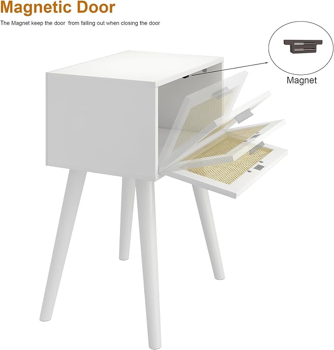 LAATOOREE Table, Nightstand Set of 2 - Image 5