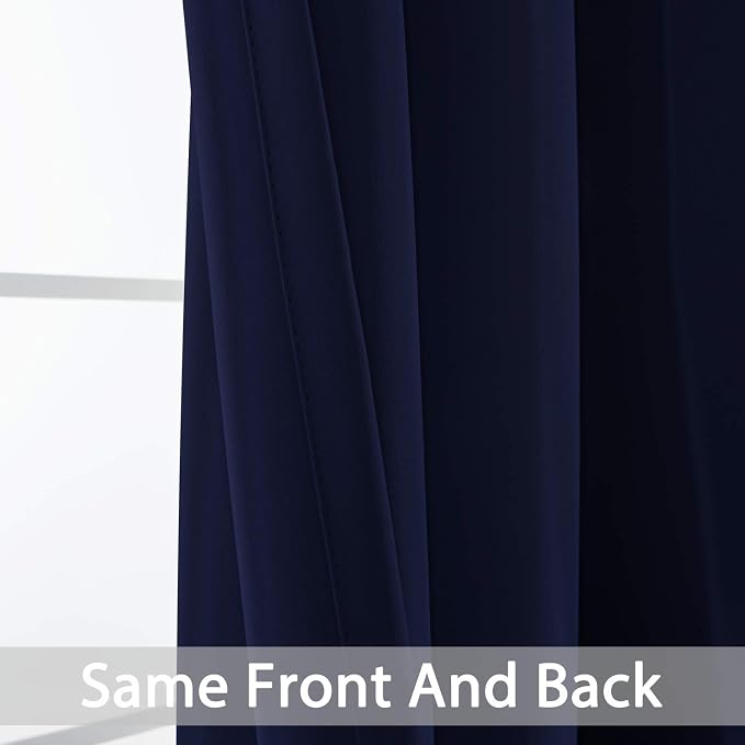 Yakamok Room Darkening Extra Wide Blackout Curtains - Image 6