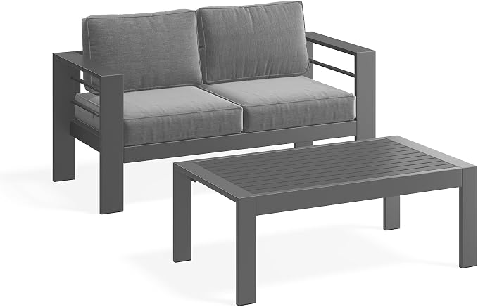 Solaste Aluminum Patio Furniture Set by Solaste