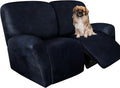 ANARACHON Loveseat Recliner Cover Leather Look Recliner Loveseat Covers by ANARACHON