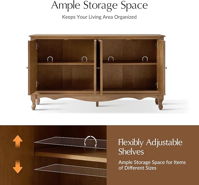 HULALA HOME Sideboard Buffet Cabinet - Image 3