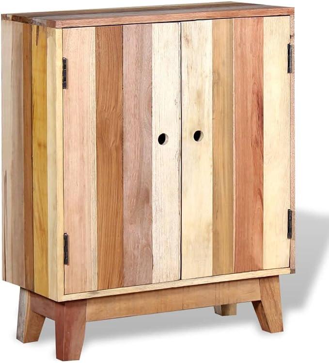 Sideboard Cabinet with 2 Doors, Reclaimed Wood Storage Console Table by Unknown