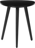 MH London Tri Pin Side Table I Handmade Natural Mango Wood, Naturally Moisture by MHLondon