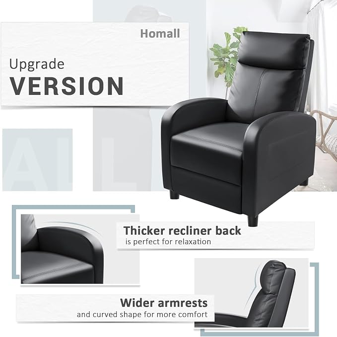 Homall Recliner Chair, Recliner Sofa - Image 5