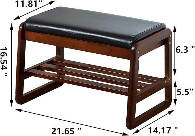 SOBIBO Shoe Bench with Storage - Image 2