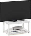 Furinno Turn-N-Tube TV Riser Stand, 2-Tier Small Elevated No Tools TV Stand by Furinno-FitsYourSpaceFitsYourBudget