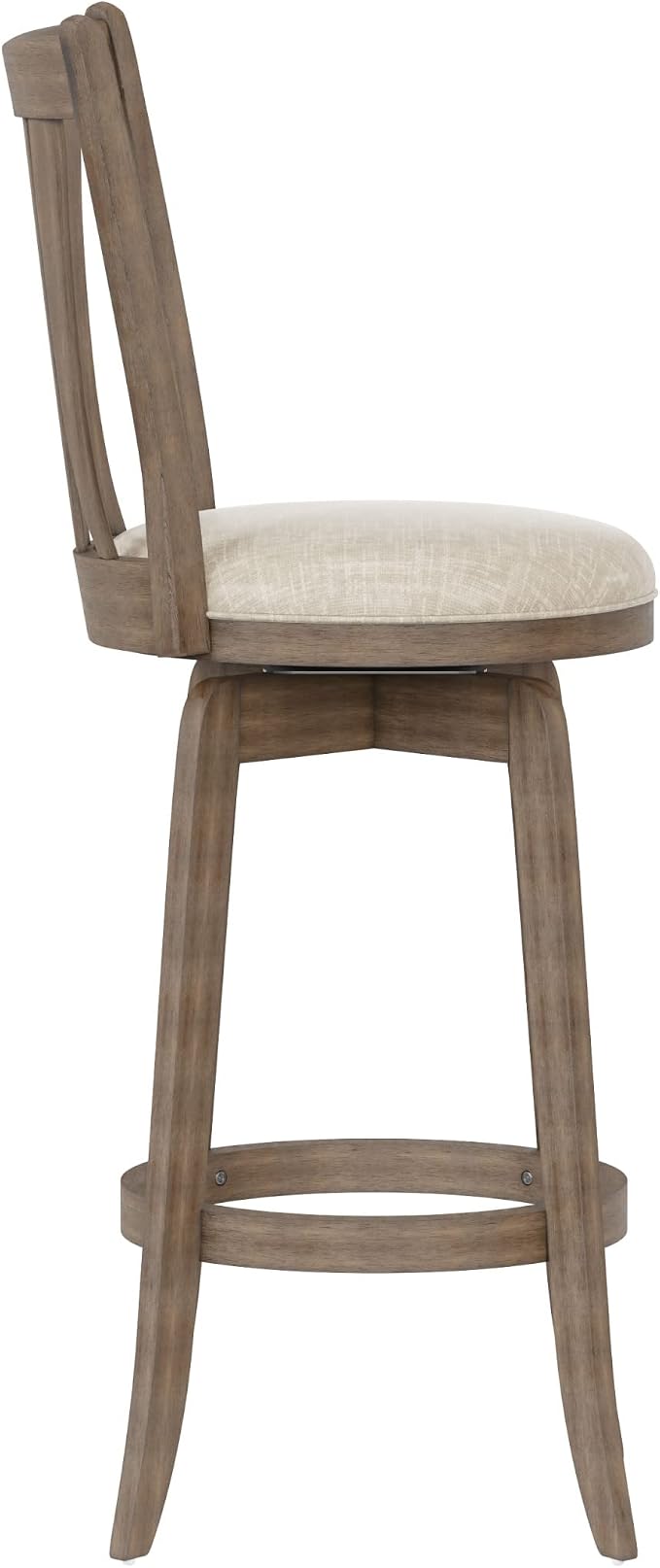 Hillsdale 29.5" Savana Wood Swival Bar Height Stool - Image 11