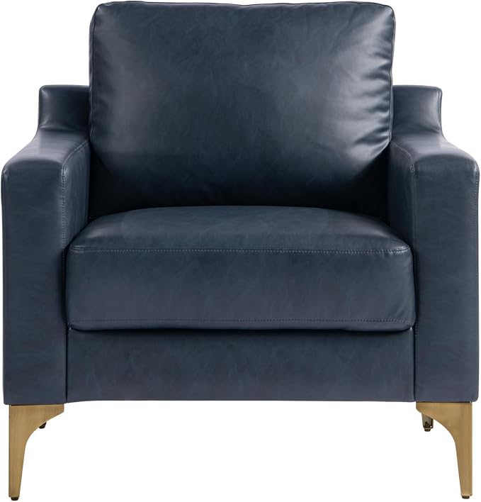 Serta Triton 33.5" Arm Chair, Transitional Modern, Dreamcoil Comfort, Metal Legs - Image 3