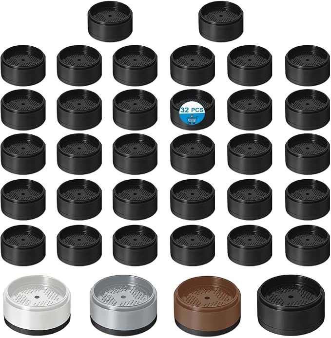 Bed Risers 1 inch, 2 inch, 3 inch, 4 inch Heavy Duty, Adjustable Furniture Riser by EGTTGIN