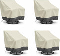 4 Pack Heavy Duty Patio Chair Covers by HI%C2%B7%C2%B7%C2%B7YOURCOVER