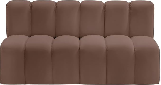 Meridian Furniture 101Brown-S2A Arc Collection Modern | Contemporary Modular - Image 4