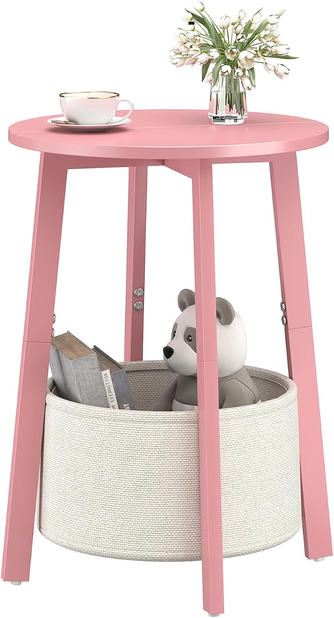 sthmec Small Round Side End Table by Unknown