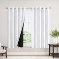ChrisDowa 100% Blackout Curtains 63 inch Long by ChrisDowa